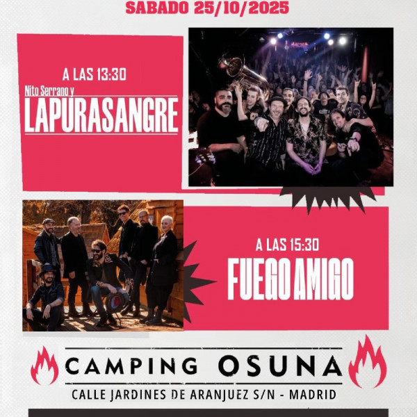 NITO LA PURA SANGRE + FUEGO AMIGO - 25 Oct 2025